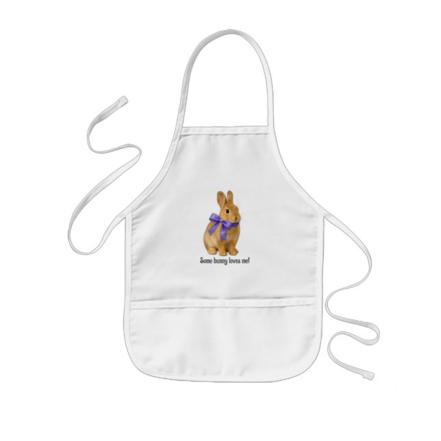 Some Bunny Loves Me! Apron (Front)