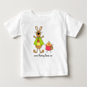 Some Bunny Loves Me. Easter Gift Baby T-Shirt