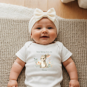 Some Bunny Loves Me Newborn Baby Bodysuit