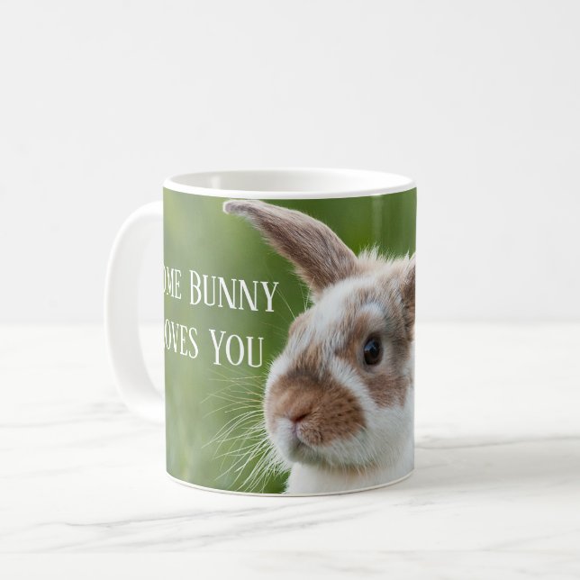 Some Bunny Loves You Coffee Mug (Front Left)