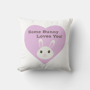 Some Bunny Loves You Cushion