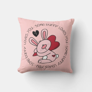 Some Bunny Loves You Cushion