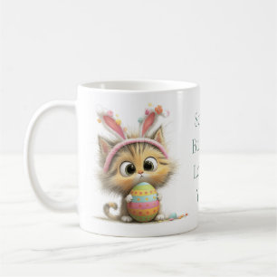 Some Bunny Loves You Easter Cat Mug