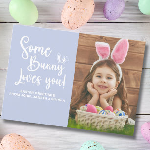 Some Bunny Loves You Easter Photo Invitation
