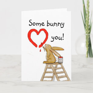Some Bunny loves You! Holiday Card