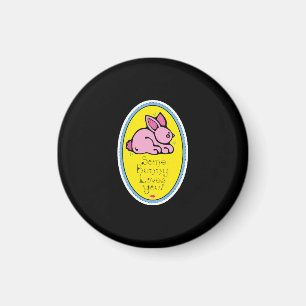 some bunny loves you magnet
