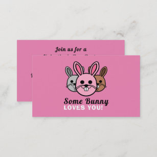 Some Bunny Loves You, Valentine's Day Party Ticket