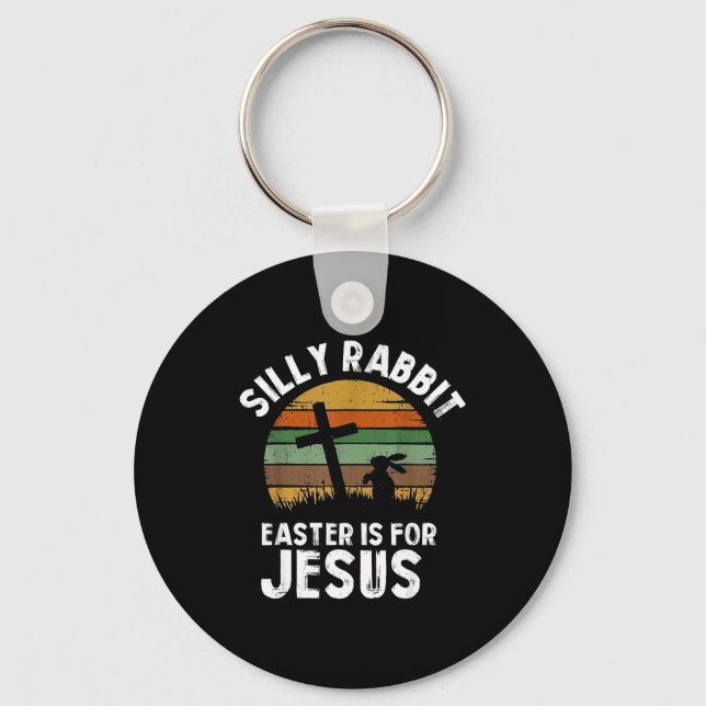 Some bunny needs beer drinking drink rabbit funny key ring (Front)