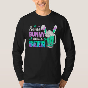 Some Bunny Needs Beer Easter Poison T-Shirt