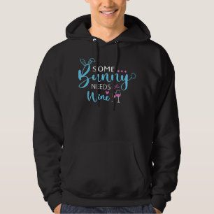 Some Bunny Needs Wine Shirt Funny Bunny Easter Day