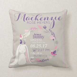 Some Bunny Special Nursery Keepsake Cushion
