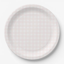 Some Bunny Sweet Pink Baby Shower Paper Plate