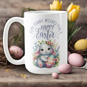 Some Bunny Wishes You A Happy Easter Adorable Coffee Mug