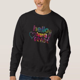Some Call It Chaos We Call It 1st Grade Boho Back  Sweatshirt