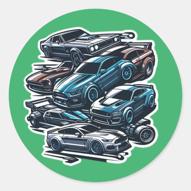 some car stickers (Front)