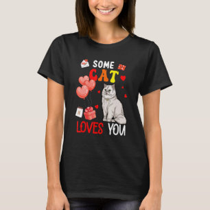 Some Cat Loving You Valentine's Day Animal T-Shirt