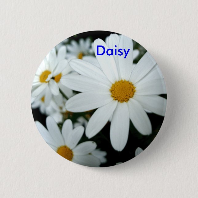 Some Daisies 6 Cm Round Badge (Front)