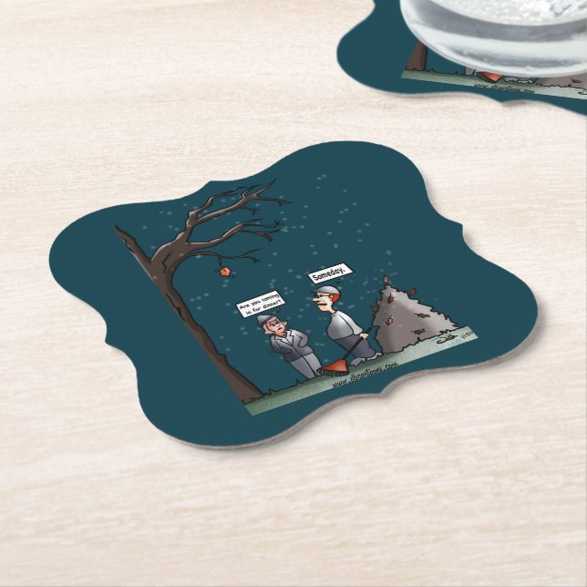 Some Day Paper Coasters (Angled)