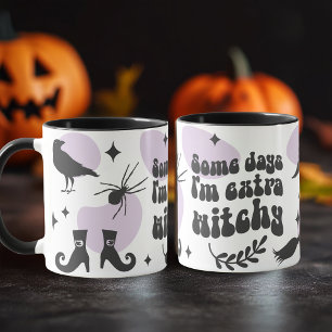 Some days I'm extra WITCHY  Halloween Mug