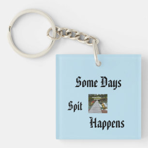 Some Days Split Happens Funny Lawn Bowls Design, Key Ring