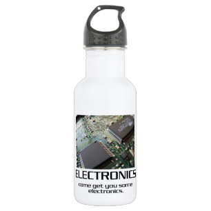 Some Electronics. 532 Ml Water Bottle