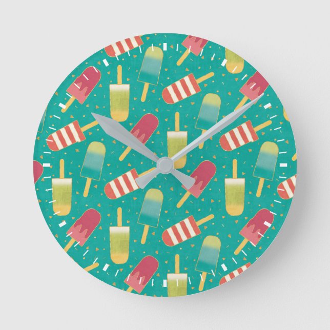 Some Fun in the Sun Step Round Clock (Front)