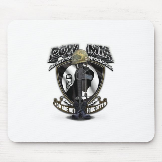 Some Gave All..POW/MIA Mouse Pad (Front)