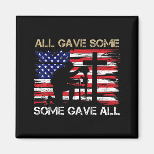 Some Gave Remember and Honour Memorial Day Flag US Magnet