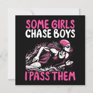 Some Girls Chase Boys I Pass Them - Funny Swimming