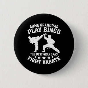 Some Grandpas Play Bingo The Best Grandpas Fight K 6 Cm Round Badge