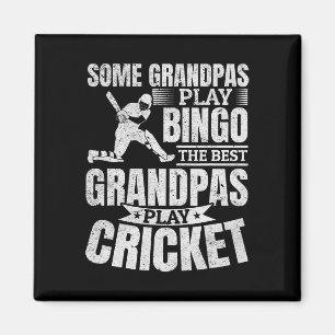 Some Grandpas Play Bingo The Best Grandpas Play Cr Magnet