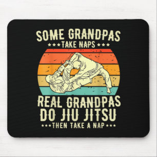 Some Grandpas Take Naps Real Grandpas Do Brazilian Mouse Pad