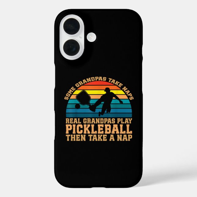 Some Grandpas Take Naps Real Grandpas Play  Case-Mate iPhone Case (Back)