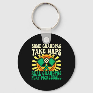 Some grandpas take naps real grandpas play key ring