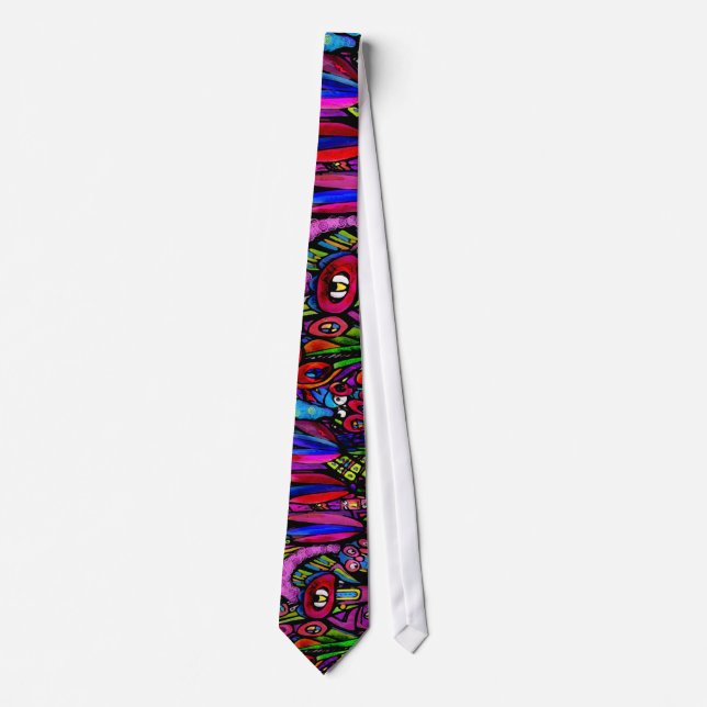 some hidden monsters tie (Front)