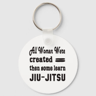 Some learn Jiu-Jitsu. Key Ring