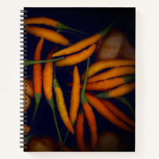 Some Like It Hot Orange Pepper Notebook