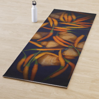 Some Like It Hot Orange Pepper Yoga Mat