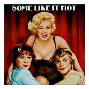 Some like it hot poster