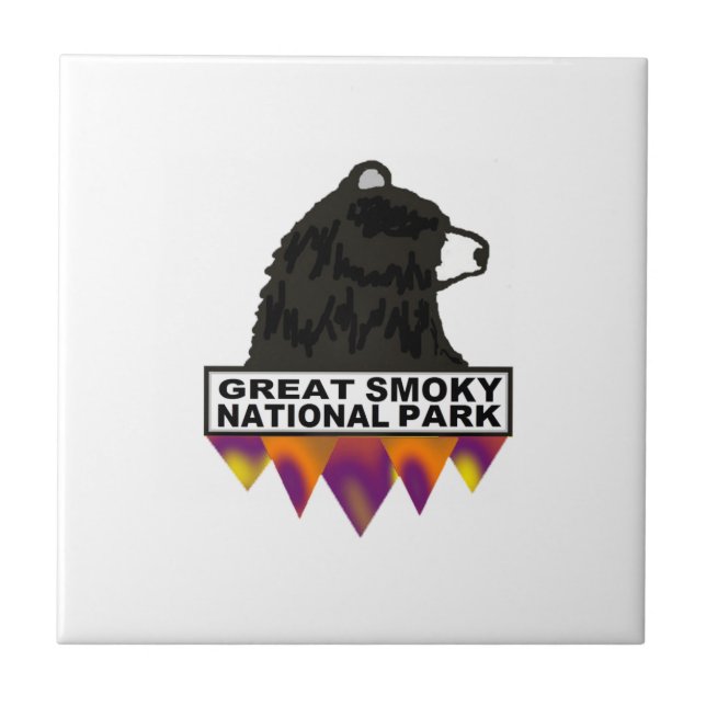 SOME MOUNTAIN GREATNESS CERAMIC TILE (Front)