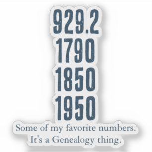 Some of my favorite numbers