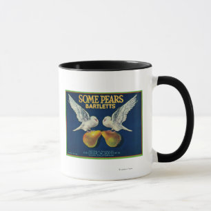 Some Pears Pear Crate LabelNapa, CA Mug