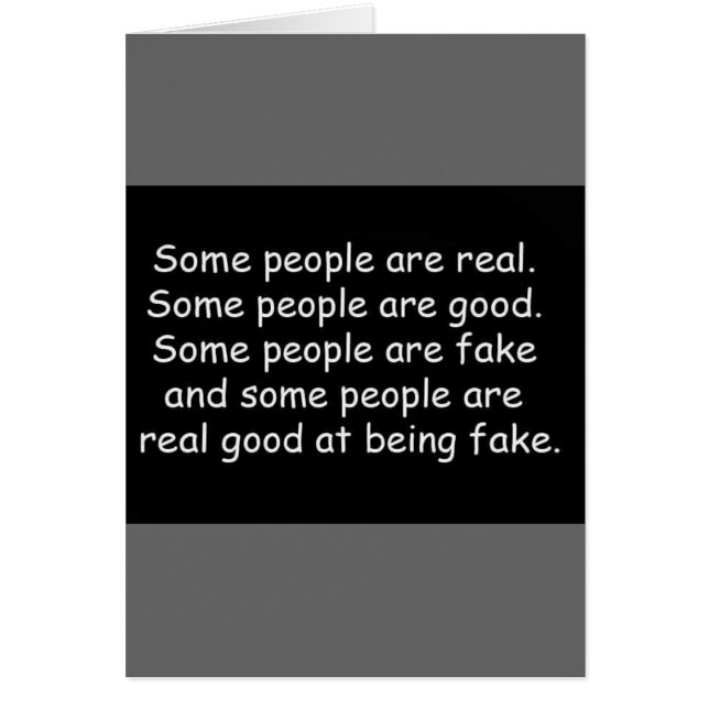 Some people are good fake insults attitude truisms (Front)