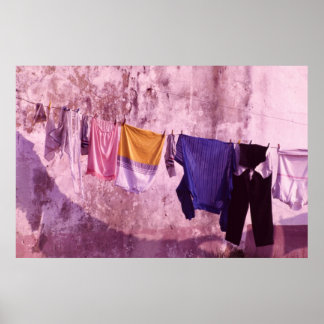 Some Portuguese laundry Poster