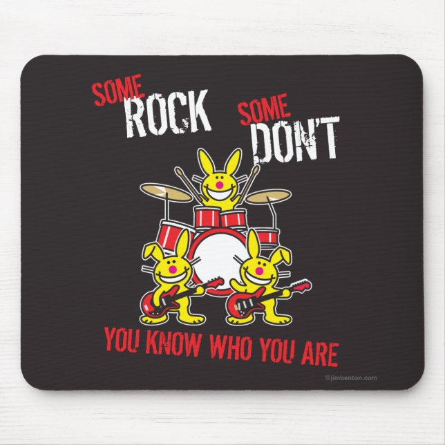 Some Rock Mouse Pad (Front)