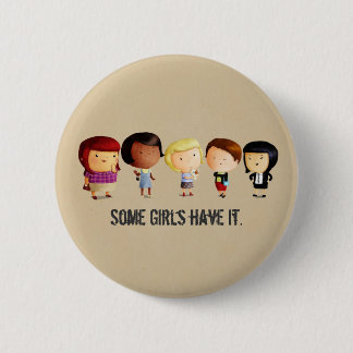 Some Subculture Girls 6 Cm Round Badge