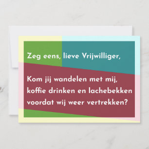 Some thanks card