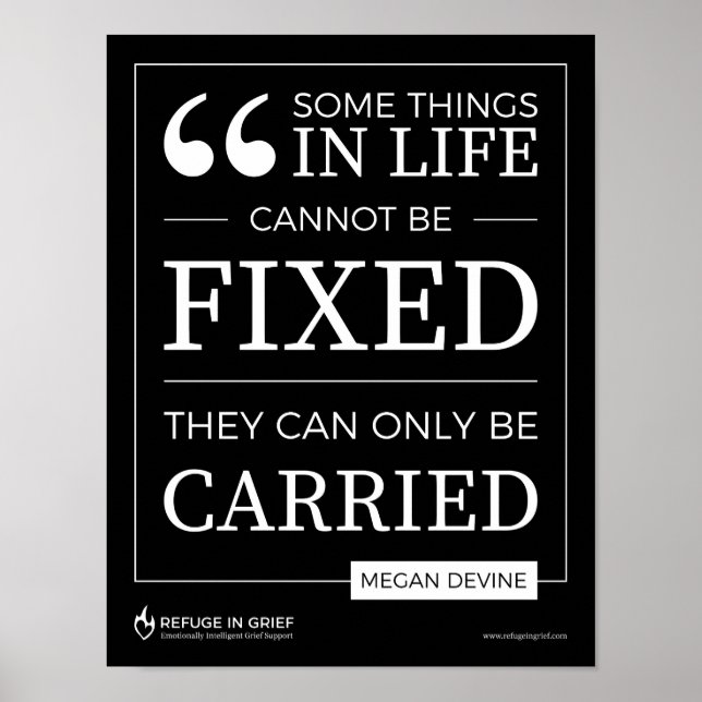 Some things cannot be fixed - print (Front)