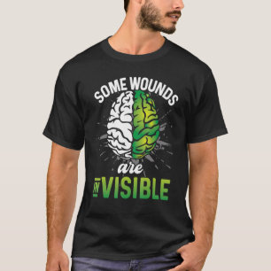 Some Wounds Are Invisible Mental Health Awareness T-Shirt