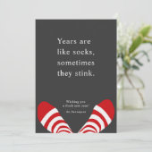 Some Years Stink  Holiday Card (Standing Front)